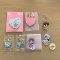 BTS シュガ ユンギ BT21 shooky 缶バッジ ガチャガチャ 公式