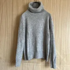 カシミヤ100% UNIQLO ユニクロ ニット セーター タートルネック M