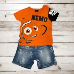 【BABYDOLL】ディズニー Tシャツ デニムパンツ セット 80cm