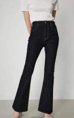 AZUL フレア デニム パンツ S