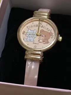 チャイロイコグマ　バングルウォッチ