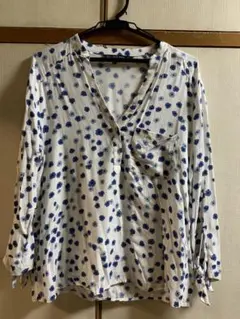 ZARA七分袖ブラウス