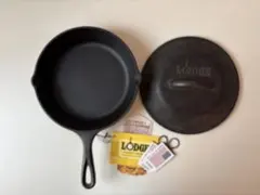 Lodge 鋳鉄製スキレット 蓋付き　20㎝のサムネイル