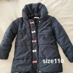 petit range size110　紺色アウター。コート