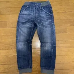 H&M デニムパンツ ジョガーパンツ 130