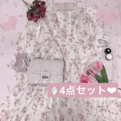 ❤︎4点セット❤︎ 桜コーデ、お花見、axes femme、姫系、リズリサ