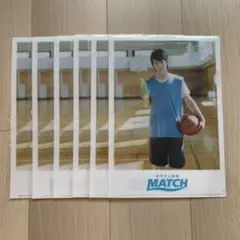 平野紫耀 ビタミン炭酸MATCH マッチ クリアファイル 6枚セット