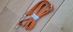 【新品】ショルダーストラップバッグ用 　オレンジレザーストラップ