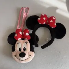ミニー カチューシャ ポシェット セット