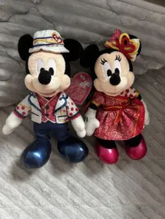 ディズニージュビリーガラ ミッキー・ミニー ぬいぐるみバッジ - メルカリ