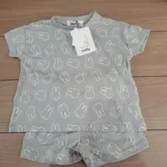 ミッフィー　半袖　セットアップ　ルームウェア　100cm