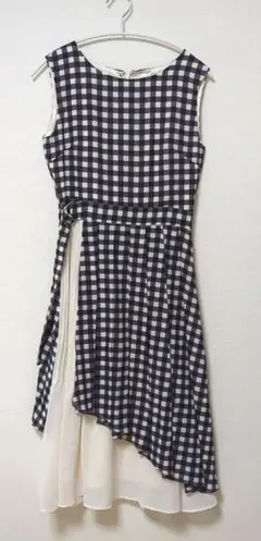 MERCURYDUO ノースリーブ ロングワンピース 変形 アシンメトリー