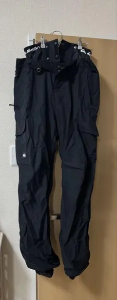 クイックシルバー　QUIKSILVER ブラック スノーボードパンツ