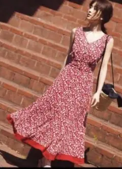 アプワイザーリッシェ　Arpege story限定色　洗えるAラインワンピース