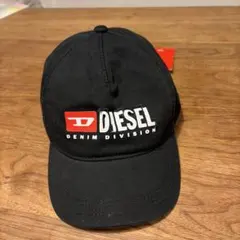 DIESEL ダメージ加工キャップ ブラック - メルカリ
