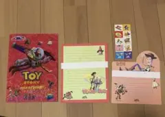 トイ・ストーリー クリアファイル　レターセット　TOYSTORY JAL