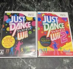 匿名配送　送料無料　ジャストダンスwii1 2 wiiuでも遊べます