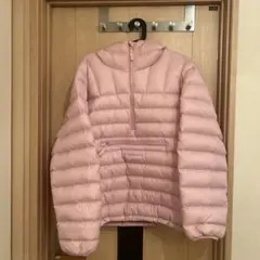 Supreme Micro Down Half Zip Hooded Pink
