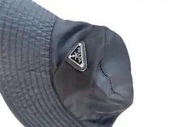 PRADA ノベルティバケットハット PRADA ノベルティバケットハット ブラック PRADA プラダ