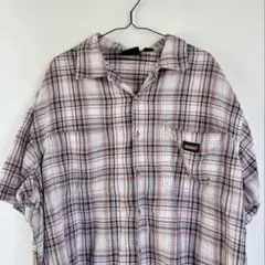 Dickies チェック柄 半袖シャツ 2XL