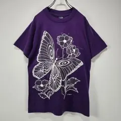 ヴィンテージ　Tシャツ　M　USA製　90s　アート　シングルステッチ　古着