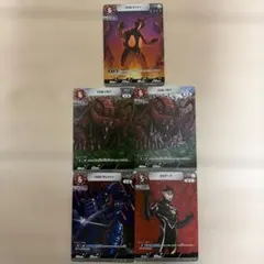 ウルトラマンカードゲーム　プロモーションカード　5枚セット