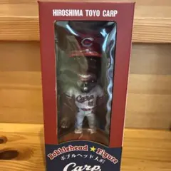広島東洋カープ ファビアン選手 ボブルヘッド人形 カープファンクラブ赤