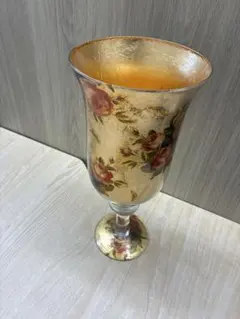 珍品　花瓶？・フラワーベース ？　金色