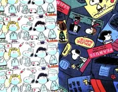 k*8様 SNOOPY( ・ ´｀(●)はぎれ2枚セット♡