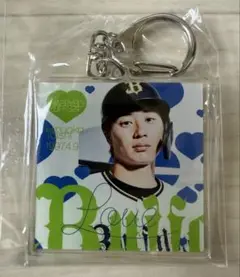 オリックスバファローズ　廣岡大志選手　バースデーアクリルキーホルダー