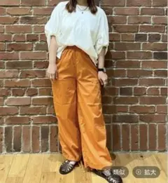 未使用◇ ニコアンド　niko and… 袖ねじりTシャツ　L • LLさんにものサムネイル