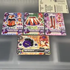 アイカツカード　パッションパレードコーデ　4枚セット