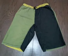 BREEZE 半ズボン 150cm オリーブグリーン/ブラック