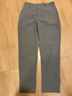 ユニクロ　長ズボン　イージー　ウエストゴム　グレー