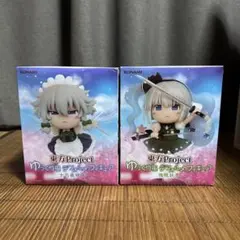 ゆっくり風デフォルメフィギュア 十六夜咲夜 魂魄妖夢 2体セット