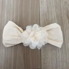 【プティマイン】ベビーお花ヘアバンド