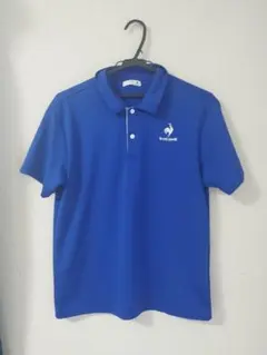 le coq sportif ルコック 半袖ポロシャツ ブルー Lサイズ