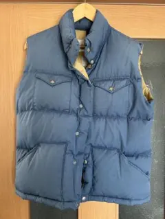 THE NORTH FACE 80's 茶タグ ネイビー ダウンベスト M