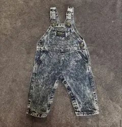 OshKosh アシッドウォッシュデニム オーバーオール 6/9m オシュコシュのサムネイル
