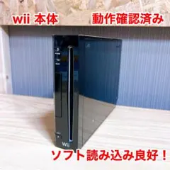■動作確認済み■ wii 本体 ブラック 2511066