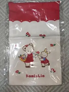 familiar　ファミリア　巾着　コップ袋