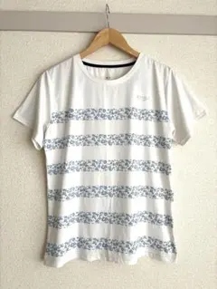 DUARIG 花柄ストライプ 半袖速乾Tシャツのサムネイル