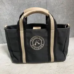 キタムラ　Kitamura 帆布　キャンバス　ハンドバッグ　ミニトートバッグ