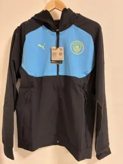 マンチェスターシティ125周年トラックジャケット（US Sサイズ） マンチェスターシティ125周年トラックジャケット（US Sサイズ）