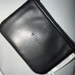 WTAPS ブラック ジッパーポーチ　中古美品