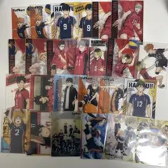 ハイキュー クリアカードセット