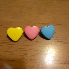 昭和レトロ　ハート型のブローチ