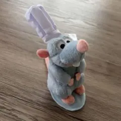 み*ん様 【新品未使用】15cm レミー 肩乗りマグネット ぬいぐるみ パリのサムネイル
