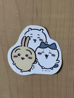 ちいかわ ダイカットステッカー3 ちいかわ.ハチワレ.うさぎ