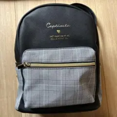 Captivate リュック・バックパック ブラック・チェック柄